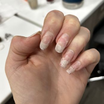 Cinderella Nail Spa - My nails after dip removal (months' worth, mind ya) - Nail Salons Near Me - Naples, Florida Cinderella Nail Spa - My nails after dip removal (months' worth, mind ya) - Nail Salons Near Me - Naples, Florida