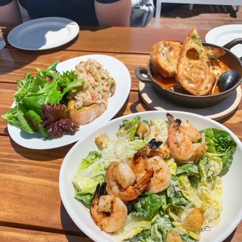 Sam's Anchor Cafe - crab toast, cioppino  shrimp cesar salad - Seafood Near Me - Tiburon, California