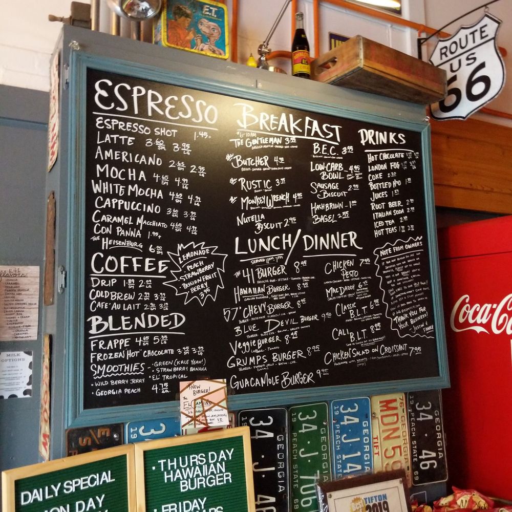 Espresso 41 - Menu - Coffee & Tea Near Me - Tifton, Georgia