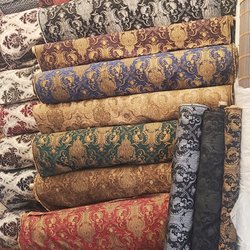 Top quality upholstery fabrics .
