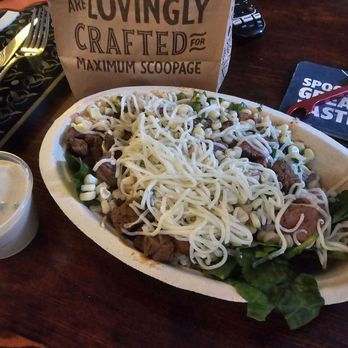 Chipotle Mexican Grill - Steak salad bowl - Mexican Near Me - Kyle, Texas Chipotle Mexican Grill - Steak salad bowl - Mexican Near Me - Kyle, Texas