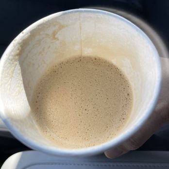 Paris Baguette - Second time around "large hot caramel latte" still half empty after removing the foam. And it tasted awful!!! - Coffee & Tea Near Me - San Diego, California Paris Baguette - Second time around "large hot caramel latte" still half empty after removing the foam. And it tasted awful!!! - Coffee & Tea Near Me - San Diego, California