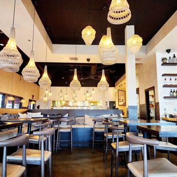 Olive Pit Grill -  Brea - High tops section. - Greek Near Me - Brea, California