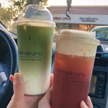 Mirakuru - White chocolate matcha milk and Kurumi Mirakuru - Coffee & Tea Near Me - Garden Grove, California Mirakuru - White chocolate matcha milk and Kurumi Mirakuru - Coffee & Tea Near Me - Garden Grove, California