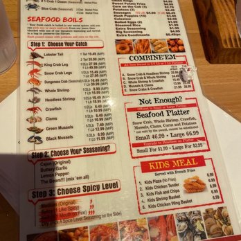 Not Just Crab - Menu - Seafood Near Me - Randallstown, Maryland