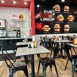 Savvy Sliders - Inside seating