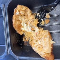 BraziEats Food Truck - Coxinha- a chicken croquette.