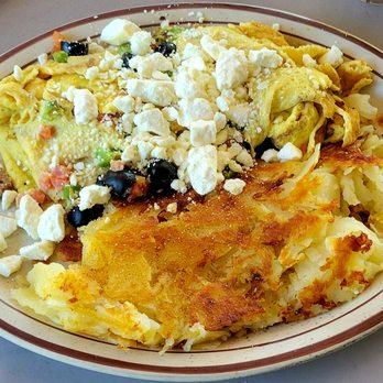 Eat'n Park Restaurant - Mediterranean Omelette & Hash Browns $17.95 (11/03/23). @EatNPark_ #Burbank #Breakfast #Omelette #HashBrowns #FoodPorn - American Near Me - Burbank, California Eat'n Park Restaurant - Mediterranean Omelette & Hash Browns $17.95 (11/03/23). @EatNPark_ #Burbank #Breakfast #Omelette #HashBrowns #FoodPorn - American Near Me - Burbank, California