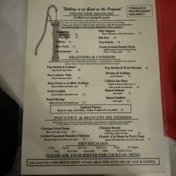 Town Pump Steakhouse - Menu 2