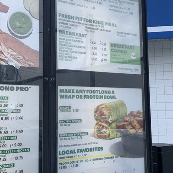 Subway - Drive thru menu - Fast Food Near Me - Oak Grove, Kentucky Subway - Drive thru menu - Fast Food Near Me - Oak Grove, Kentucky