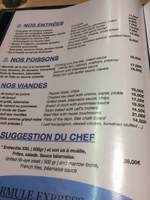 Menu photo 4 Le Drakkar Bayeux, 14