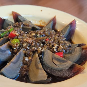 7 Noodles恰小面 - Spicy Century Egg with Grilled Peppers - Chinese Near Me - Toronto, Ontario 7 Noodles恰小面 - Spicy Century Egg with Grilled Peppers - Chinese Near Me - Toronto, Ontario
