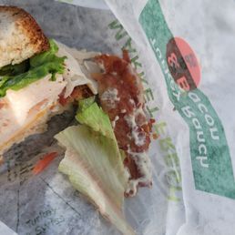 Turkey Ranch Bacon Sandwich