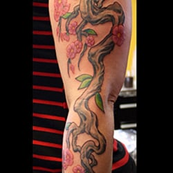 Electra Tattoo - Freehand by Lance.