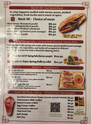 Menu photo 1 Bun Mi Amor Elk Grove, CA