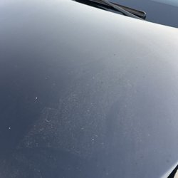 River Club Car Wash - Proof of dirt sticked to my car after the car wash service !