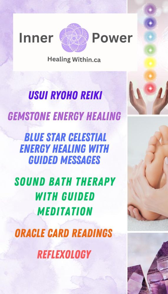 Inner Power Healing Within Logo