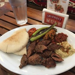 Pasha Grill & Shisha Lounge - Adana kebab and cacik were delicious.