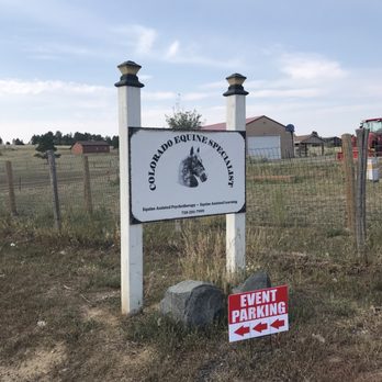 Colorado Equine Specialist - Signage - Animal Assisted Therapy Near Me - Parker, Colorado
