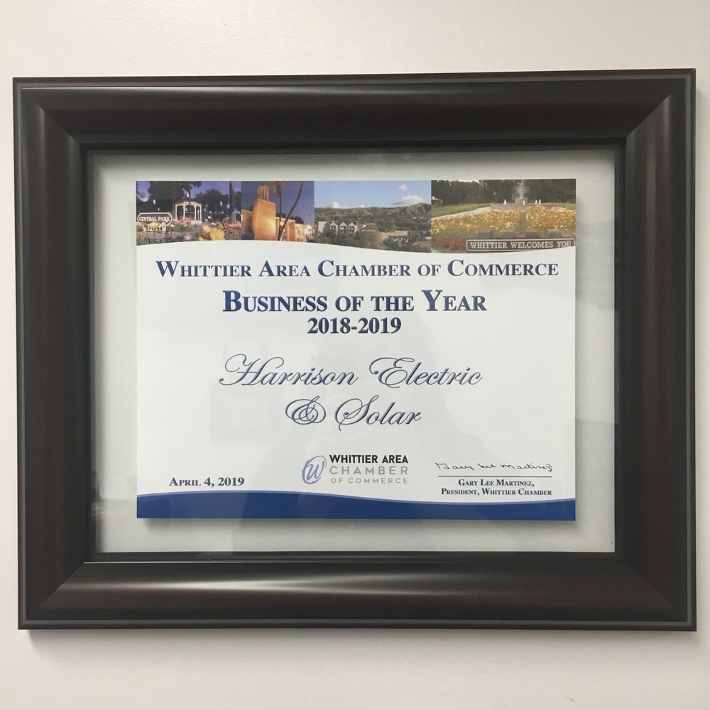 Slide of Harrison Electric & Solar