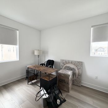 Shades & Blinds - Office with roller shades and fabric cassette. - Shades & Blinds Near Me Shades & Blinds - Office with roller shades and fabric cassette. - Shades & Blinds Near Me