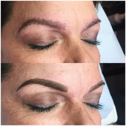 Faces By Morgan at DaVinci Beauty Bar - Ombré powder brows