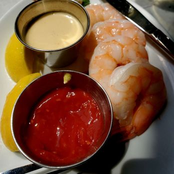 Liberty Bistro - Shrimp cocktail (I already ate one b4 taking the photo :) - 6/29/2024 - French Near Me - New York, New York Liberty Bistro - Shrimp cocktail (I already ate one b4 taking the photo :) - 6/29/2024 - French Near Me - New York, New York