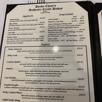 Dooky Chase's Restaurant - Menu - Cajun/Creole Near Me - New Orleans, Louisiana