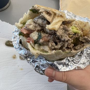 opa cafe - Lamb wrap - Mediterranean Near Me - San Francisco, California