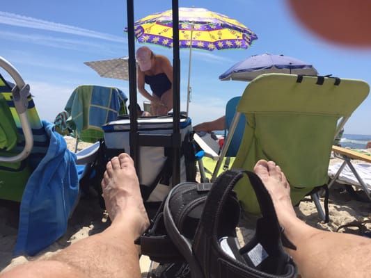 Ponquogue Beach by null