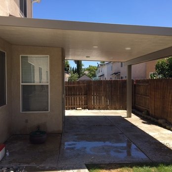 SC Construction - Our finished patio with lighting! - Patio Coverings Near Me - Modesto, California SC Construction - Our finished patio with lighting! - Patio Coverings Near Me - Modesto, California