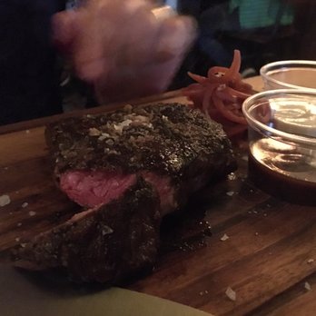Cannibale Royale - Le Modeste - The flat iron steak done medium. Tender. Smokey. Delicious. - Brasseries Near Me - Amsterdam, New Hampshire Cannibale Royale - Le Modeste - The flat iron steak done medium. Tender. Smokey. Delicious. - Brasseries Near Me - Amsterdam, New Hampshire