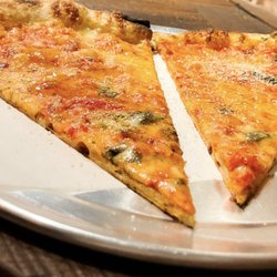 Brooklyn DOP - "Giusepp" (NY Style) pizza. $3.75 + tax + tip