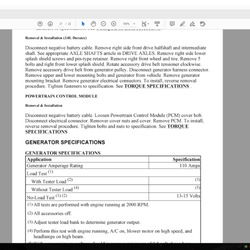 Choisser Automotive Services - Directly from Ford Service Manual for 2005 Escape