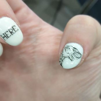 Nailed It Studios - Game of Thrones. (slightly blurry as it's a screenshot from a video) - Nail Salons Near Me - Markham, Ontario