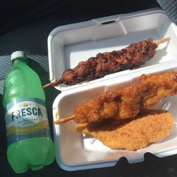 Champs Chicken - 2 chicken kabobs and fried fish - Chicken Shop Near Me - Albany, Oregon Champs Chicken - 2 chicken kabobs and fried fish - Chicken Shop Near Me - Albany, Oregon