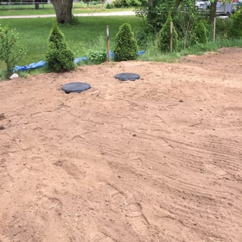 Turnocks' - All done!  Graded cleaned up and gone.  After the ground settles, topsoil and grass to finish. - Septic Services Near Me - South Bend, Indiana