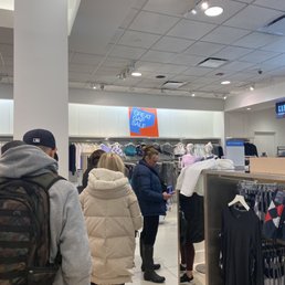 Line so long I thought I was at the DMV.