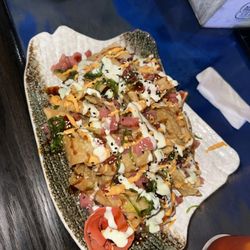Cheeks at Sunset Harbor - Tuna Nachos