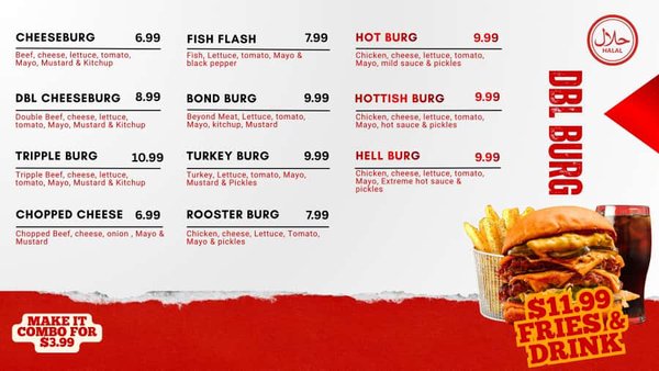 Menu photo 3 The Burg Richmond, VA Menu photo 3 The Burg Richmond, VA