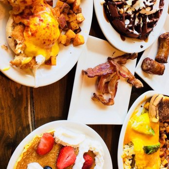 Barn 34 - Crab cake benedict, red velvet waffles, and imperial crab omelette. - Bars Near Me - Ocean City, Maryland Barn 34 - Crab cake benedict, red velvet waffles, and imperial crab omelette. - Bars Near Me - Ocean City, Maryland