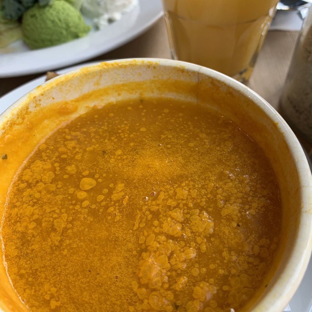 Le Pain Quotidien - Soup of the day: carrot ginger - Breakfast & Brunch Near Me - Paris, 75 Le Pain Quotidien - Soup of the day: carrot ginger - Breakfast & Brunch Near Me - Paris, 75