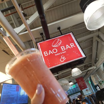 Bao Bar - Strawberry peach smoothie - Bubble Tea Near Me - San Diego, California Bao Bar - Strawberry peach smoothie - Bubble Tea Near Me - San Diego, California