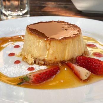 La Cosecha Bar + Restaurant - Caramel flan - Spanish Near Me - Paso Robles, California