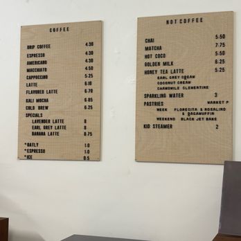 Craftsman Coffee - Menu - Coffee & Tea Near Me - Pacifica, California