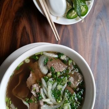 District III - Pho with aromatics - Vietnamese Near Me - Alpharetta, Georgia