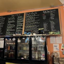 Carlita’s Cantina - Menu inside