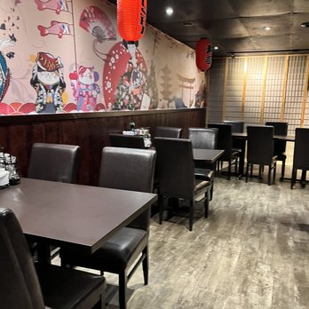 Johnny's Sushi House - Interior seating towards the back of the restaurant. Always very clean and great vibe. - Japanese Near Me - Perryville, Maryland