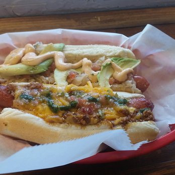 Holydog - Chilean Dog. Bacon chili cheese dog. - Hot Dogs Near Me - Middletown, New York