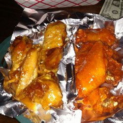 Jim's Saloon - Some of the wings you can get!